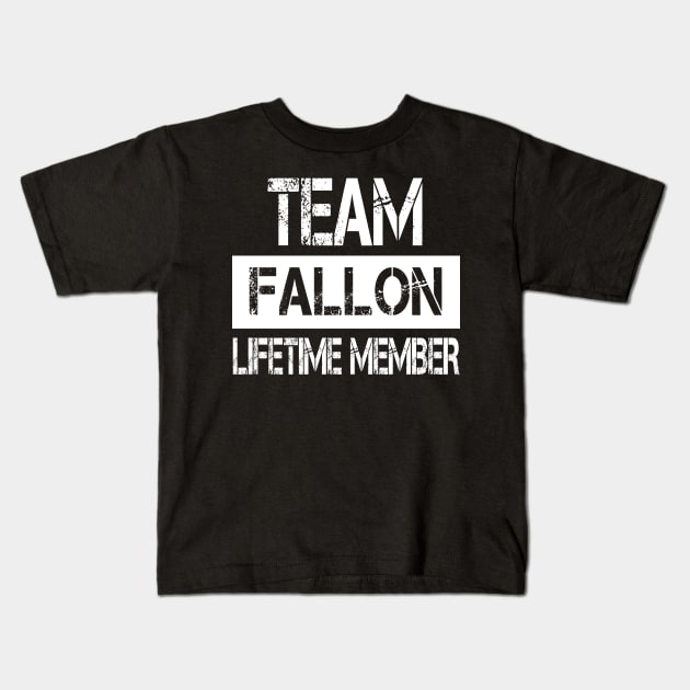 Fallon Kids T-Shirt by GrimdraksJokes